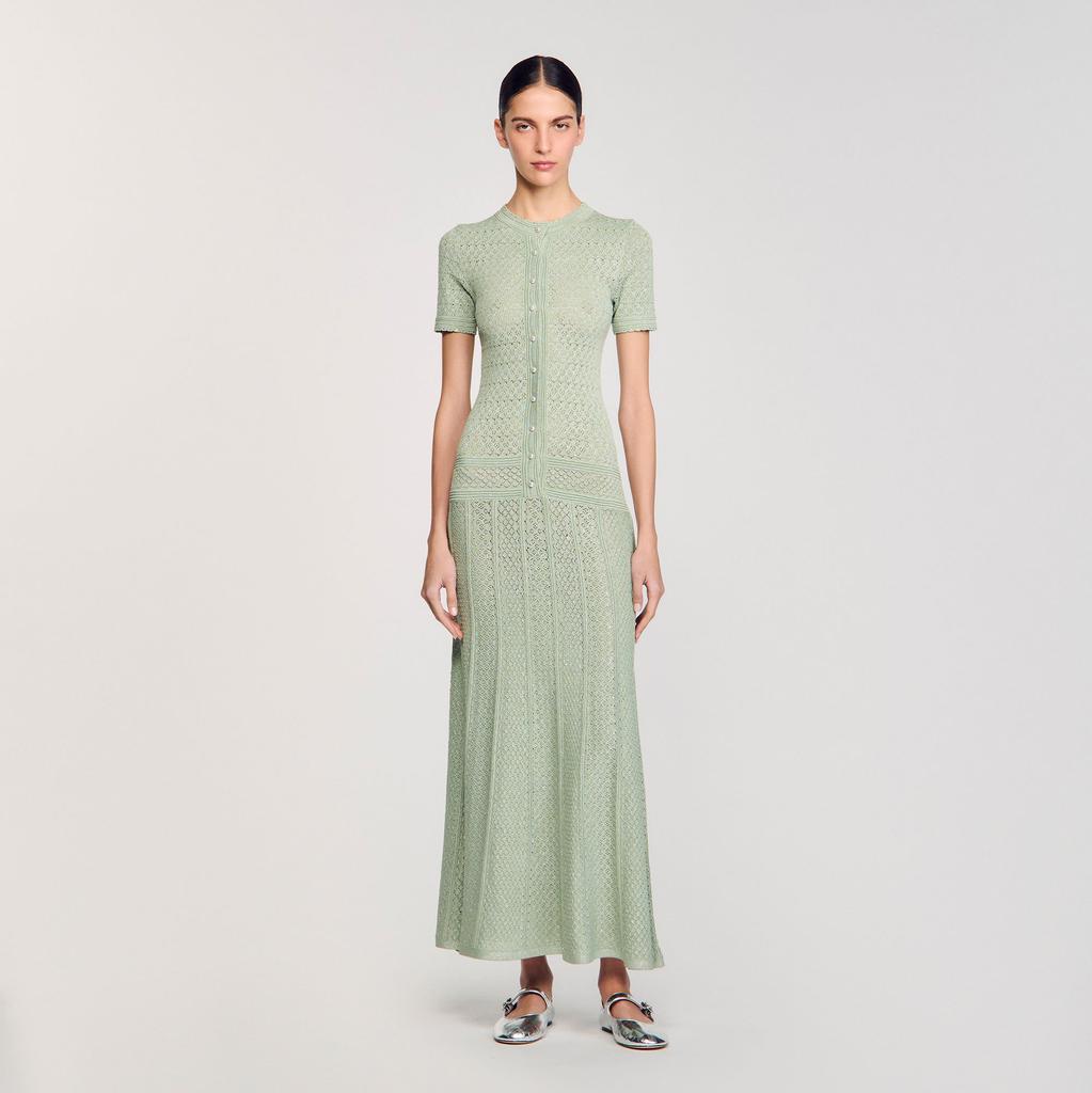 Sandro Knit maxi dress