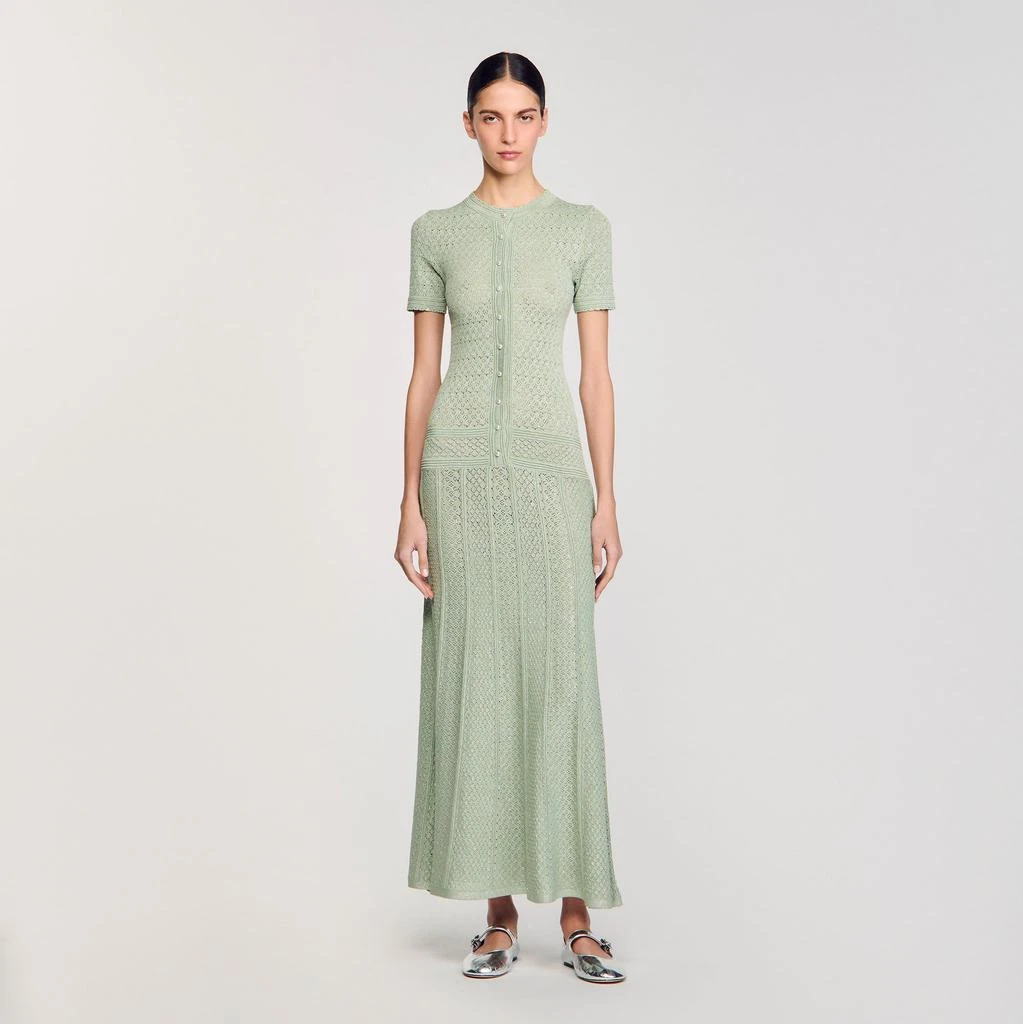 Sandro Knit maxi dress 1