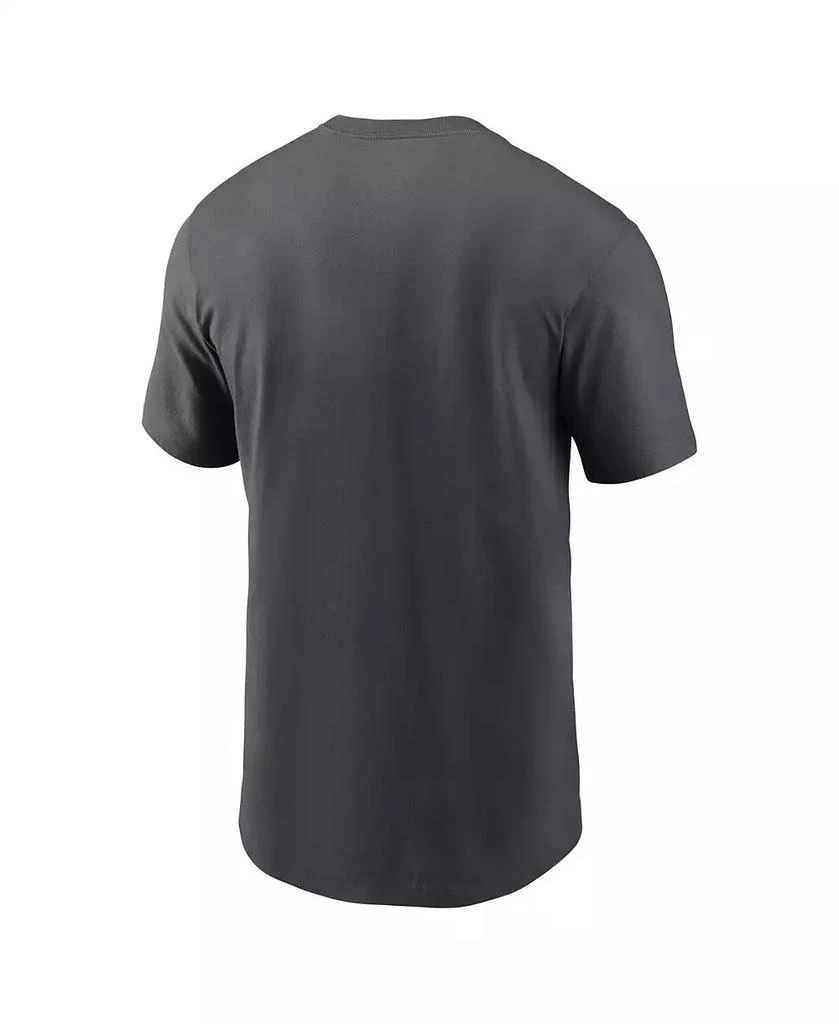 NIKE Men's Anthracite Denver Broncos Helmet Essential T-Shirt 3