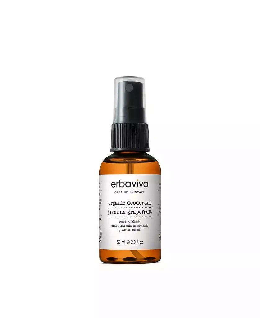 Erbaviva Jasmine Grapefruit Deodorant Travel, 2 oz. 1