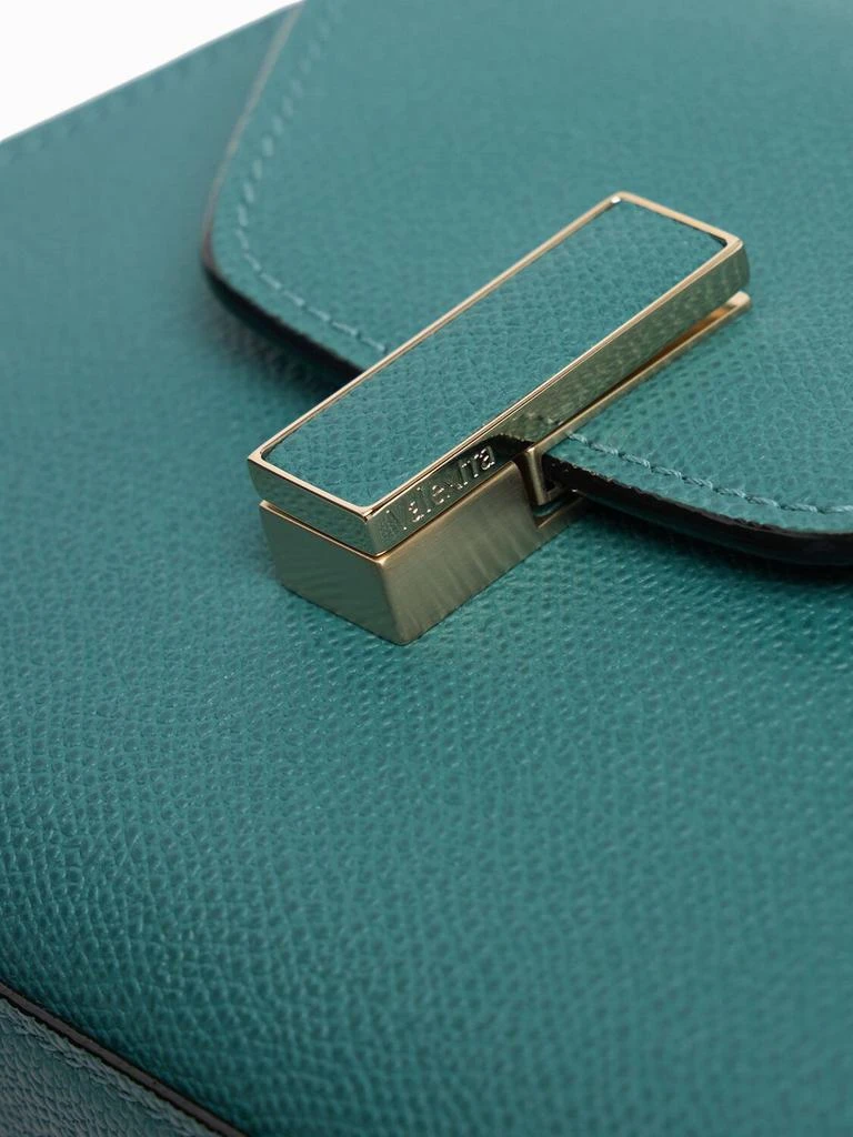 VALEXTRA Micro Iside Leather Top Handle Bag 2