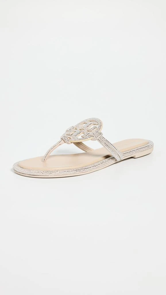 Tory Burch Miller Knotted Pave Sandals 5