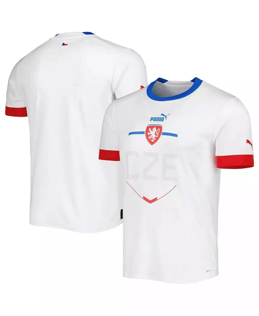 Puma Men's White Czech Republic National Team 2022/23 Away Replica Jersey 1