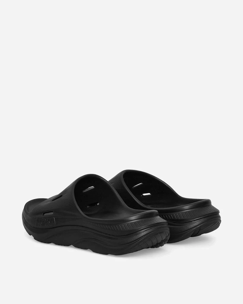 Hoka One One ORA Recovery 3 Slides Black 4