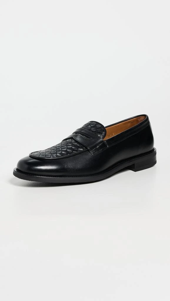 Allen Edmonds Como Woven Leather Loafers 1