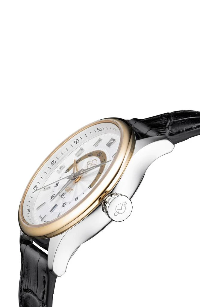 Gevril Men's Giromondo Swiss Quartz Watch, 42mm 3