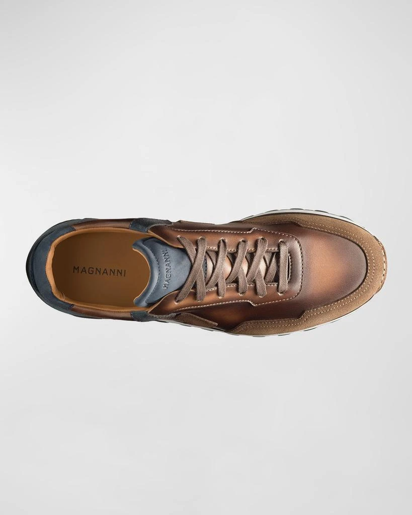 Magnanni Men's Aero Hand-Painted Runner Sneakers 4