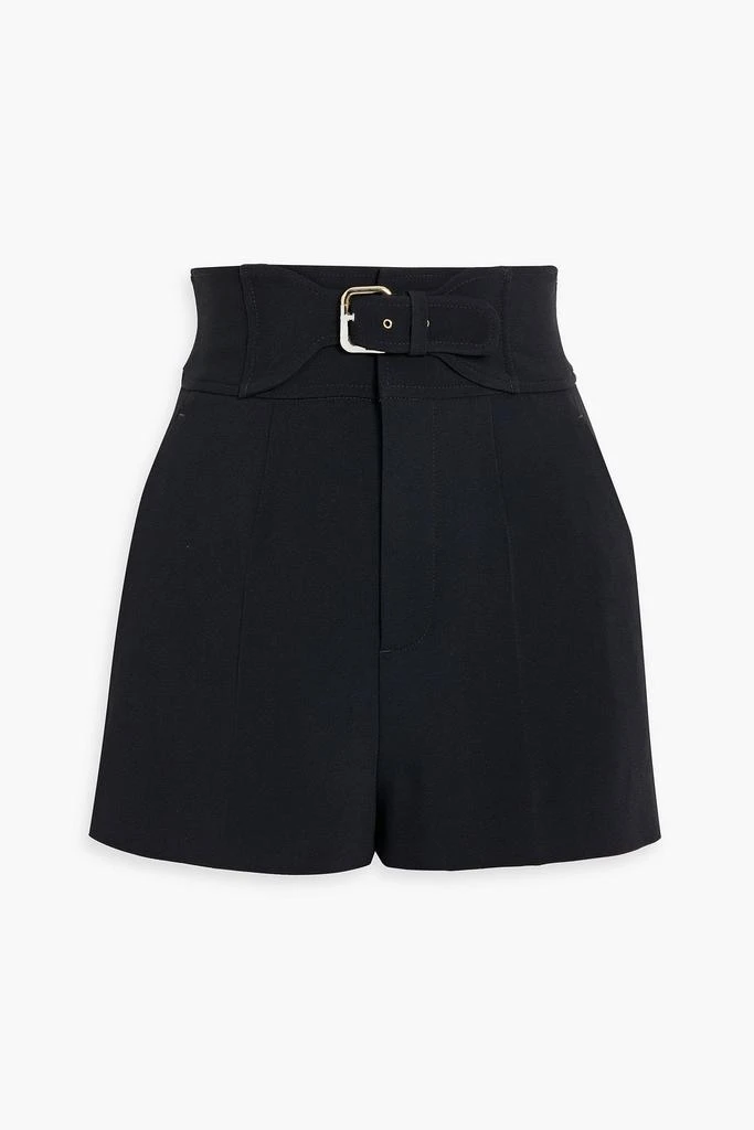 RED Valentino Belted crepe shorts 1