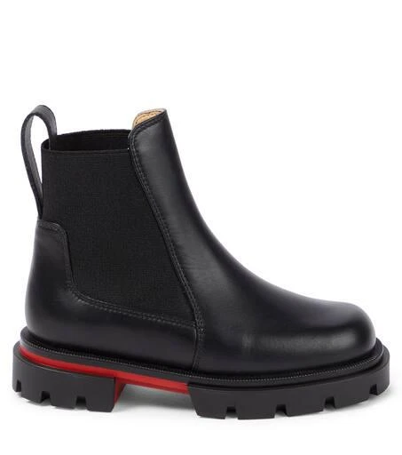 Christian Louboutin Marchacroche leather ankle boots 4