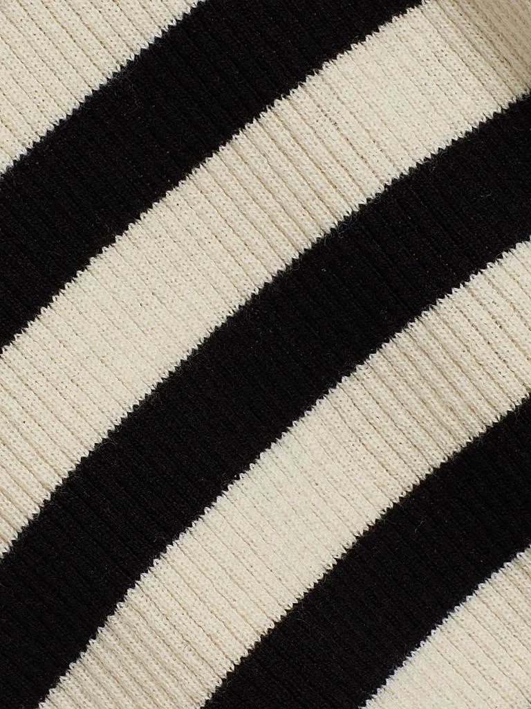 ATM Anthony Thomas Melillo Striped Wool U-Neck Sweater 7