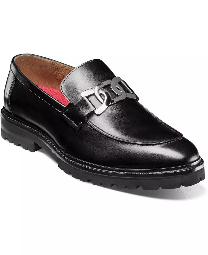 Stacy Adams Men's Hale Moc Toe Bit Slip On Loafer 1