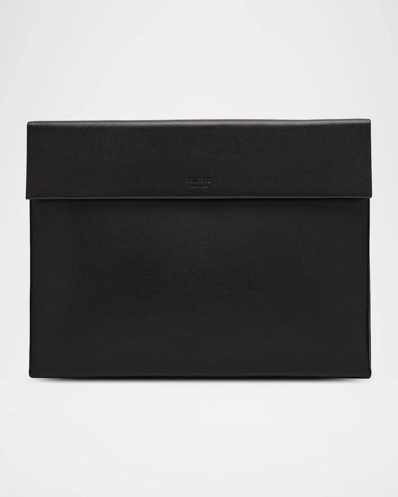 Tom Ford Men's Full-Grain Leather Portfolio Pouch 1