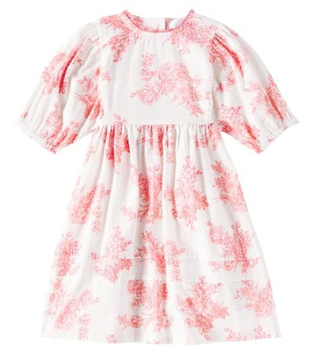 C'era Una Volta Baby Kana floral cotton dress 1