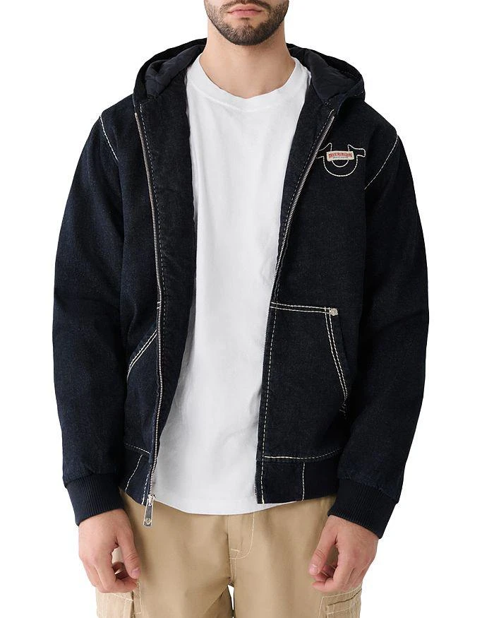 True Religion Denim BIG T Hooded Jacket 1