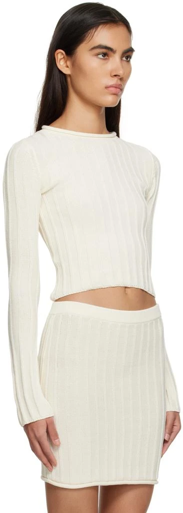 FILIPPA K Off-White Rib Sweater 2