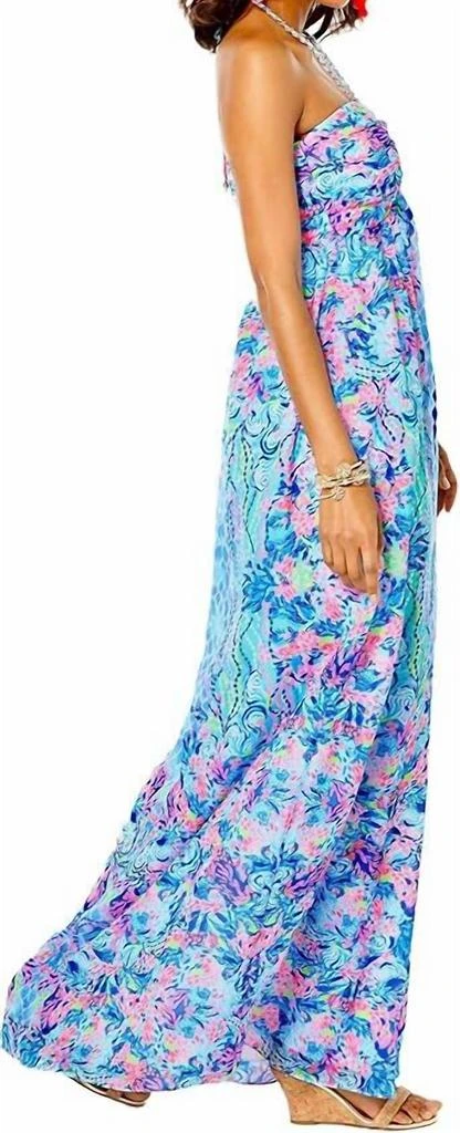 Lilly Pulitzer Dresses | Lilly Pulitzer. Nwt Viv Maxi Dress Hidden Treasure | Color: Blue/Pink | Size: 6 | Kvg_Emporium's Closet