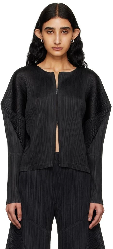 Pleats Please Black Monthly Colors February Jacket 1