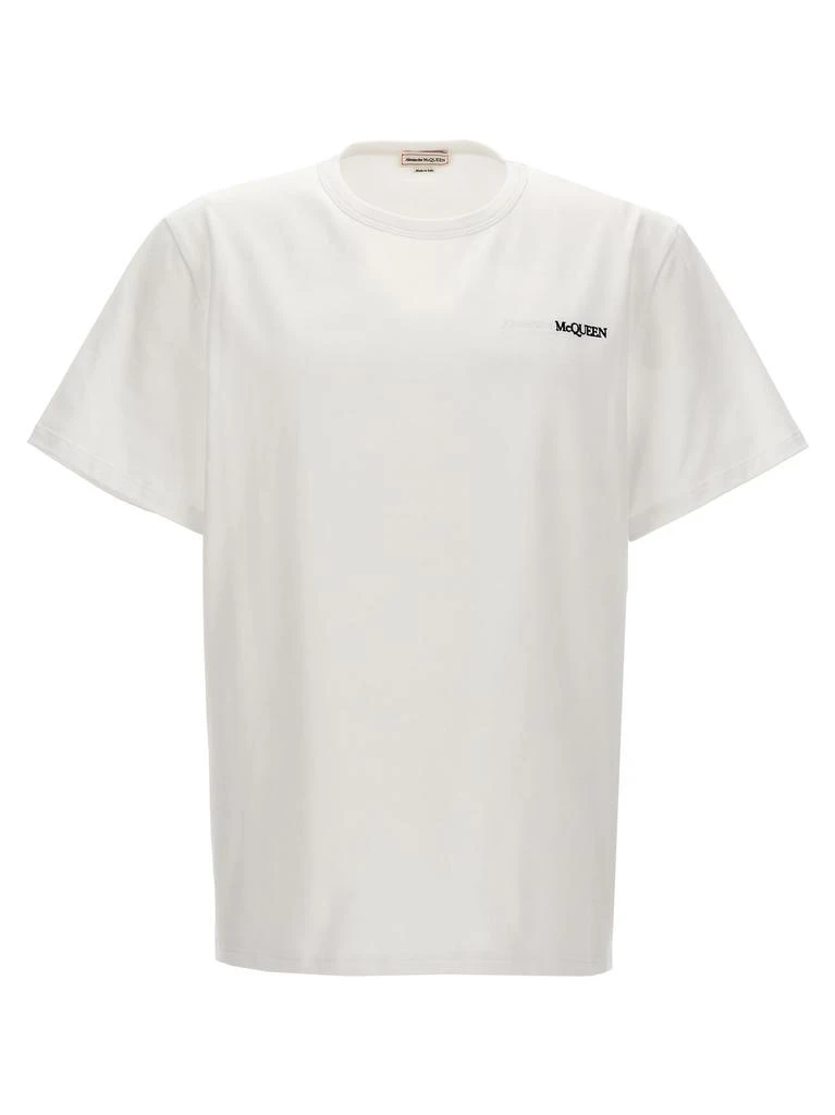 Alexander McQueen Logo Embroidery T-shirt 1