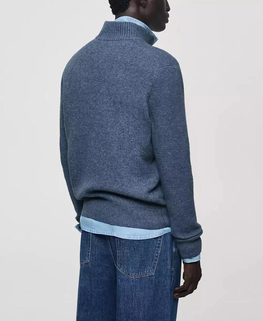 Mango Men's Perkins-Collar Knit Sweater 4