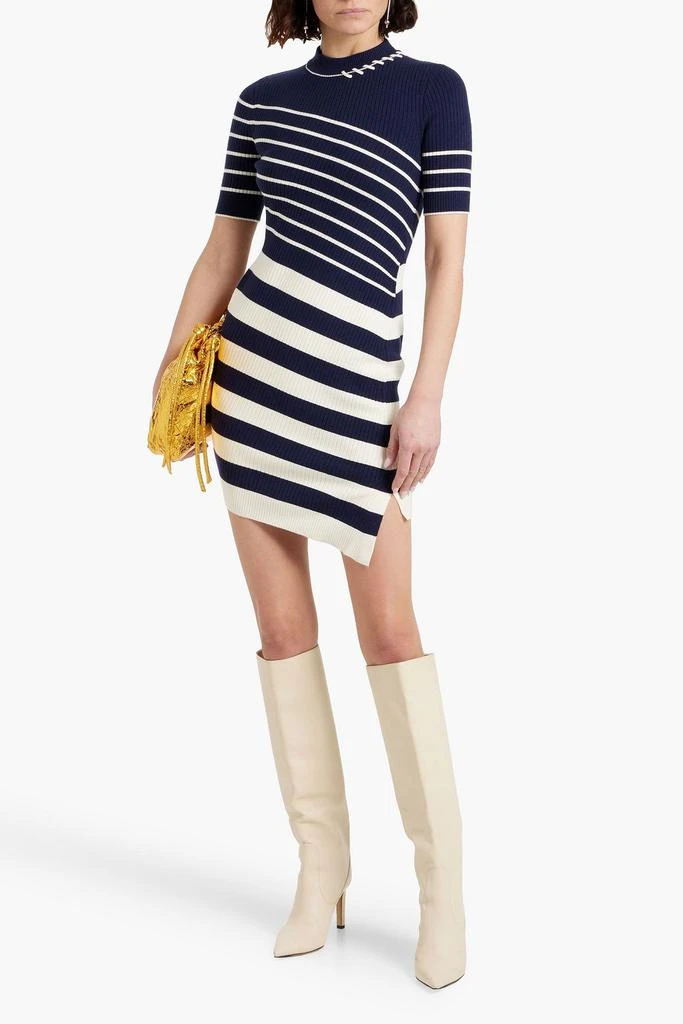 mini sweatshirt dress Calleigh Long Sleeve Bodycon Sweater Mini Dress • Shop American Threads Women's Trendy Online Boutique White / L