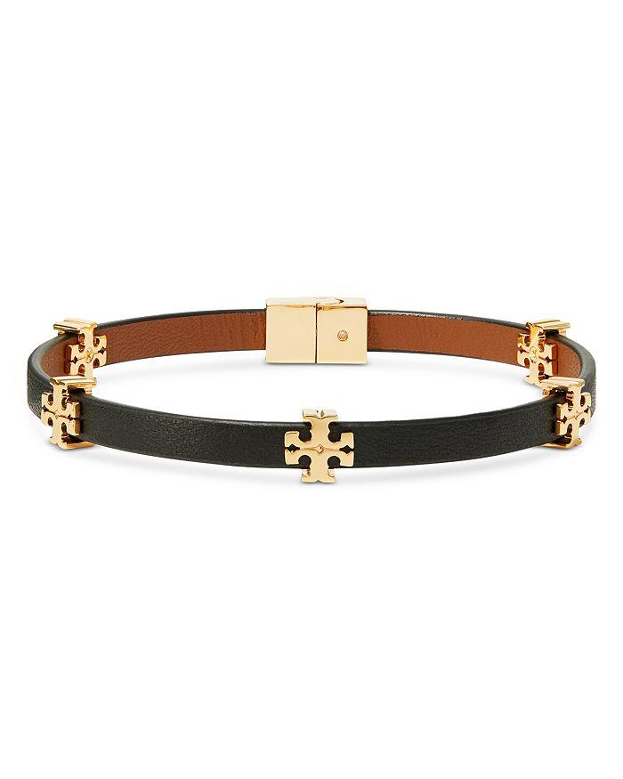 Tory Burch Eleanor Leather Bracelet