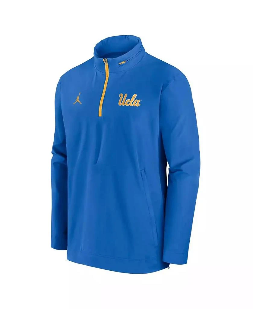 Jordan Men's Blue UCLA Bruins Sideline Coaches Quarter-Zip Jacket 2