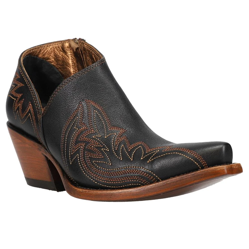 Ariat Jolene Zippered Snip Toe Cowboy Booties 2