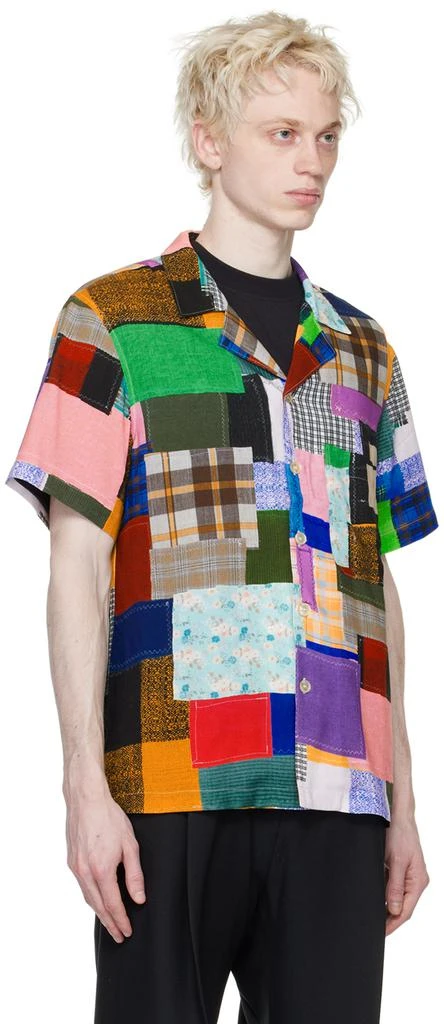 Stockholm (Surfboard) Club Multicolor Patchwork Printed Shirt 2