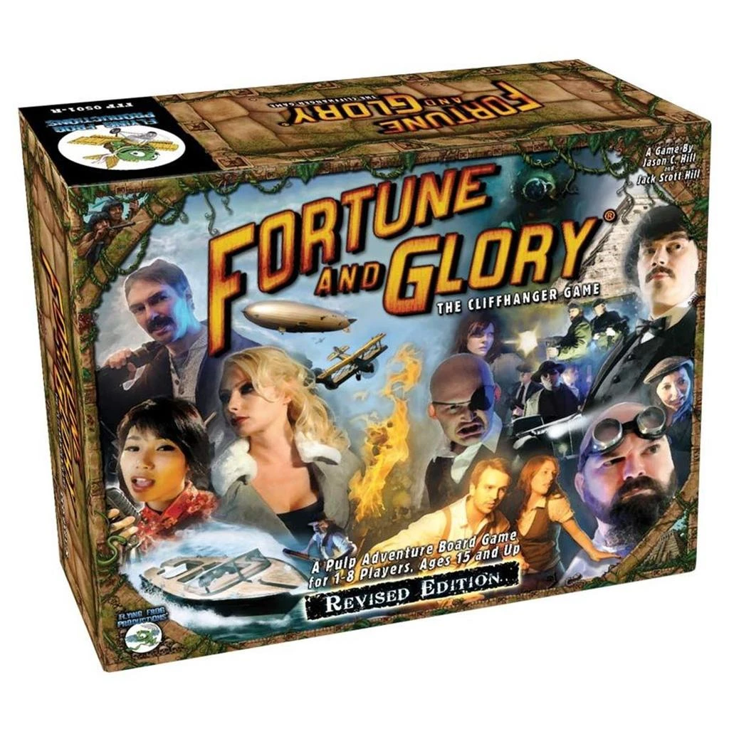 Flying Frog Productions Fortune & Glory Revised Edition Board Game 1