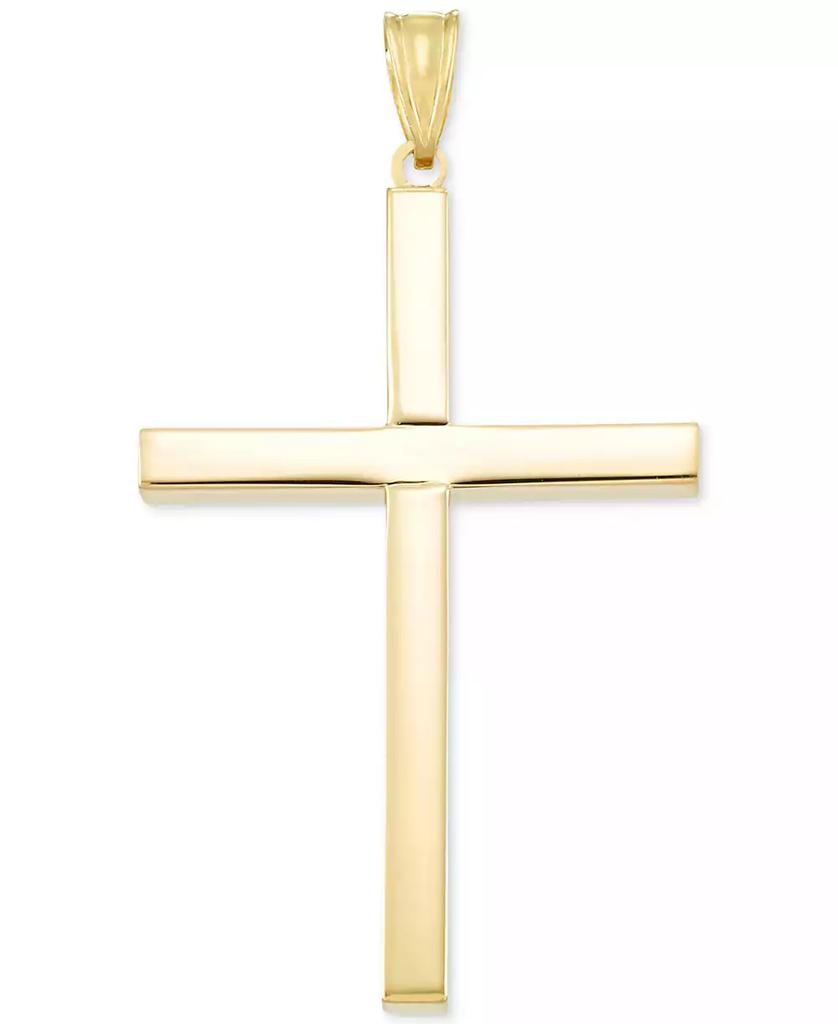 Italian Gold Cross Pendant in 14k Gold