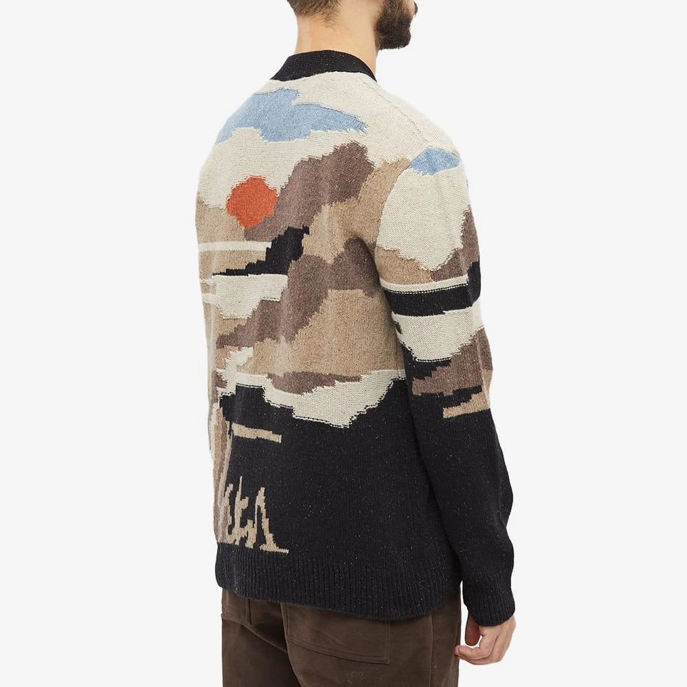 NN07 NN07 Vincent Intarsia Landscape Cardigan 3