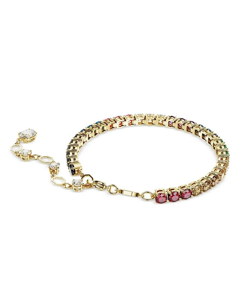 Swarovski Matrix Rainbow Crystal Tennis Bracelet 6