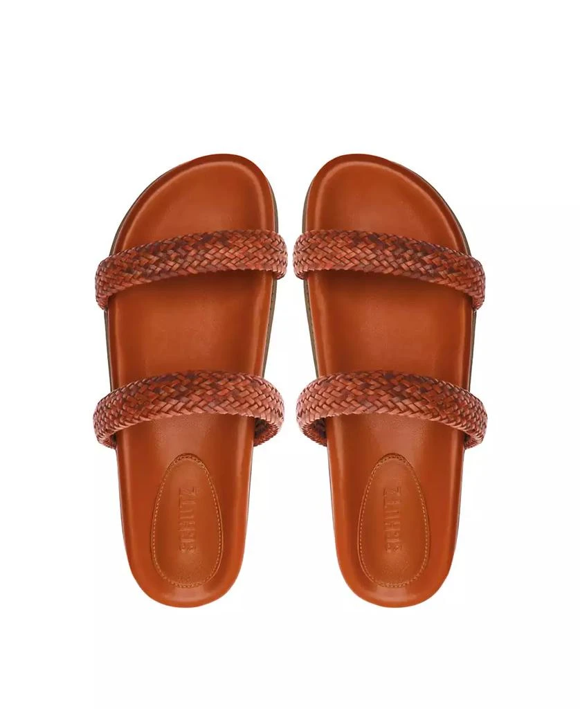 Schutz Women's Ruby Sporty Flat Sandals 11