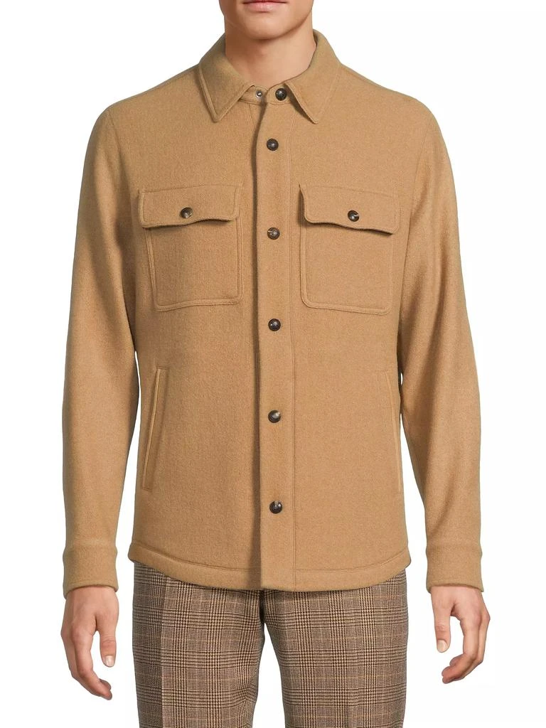 Ralph Lauren Cashmere-Wool Shirt Jacket 3
