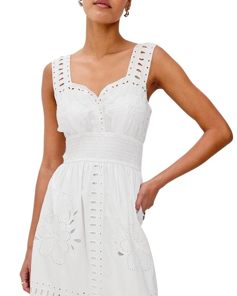 green emerald velvet dress Rails Fawn Dress White – Vagabond Apparel Boutique main image 0