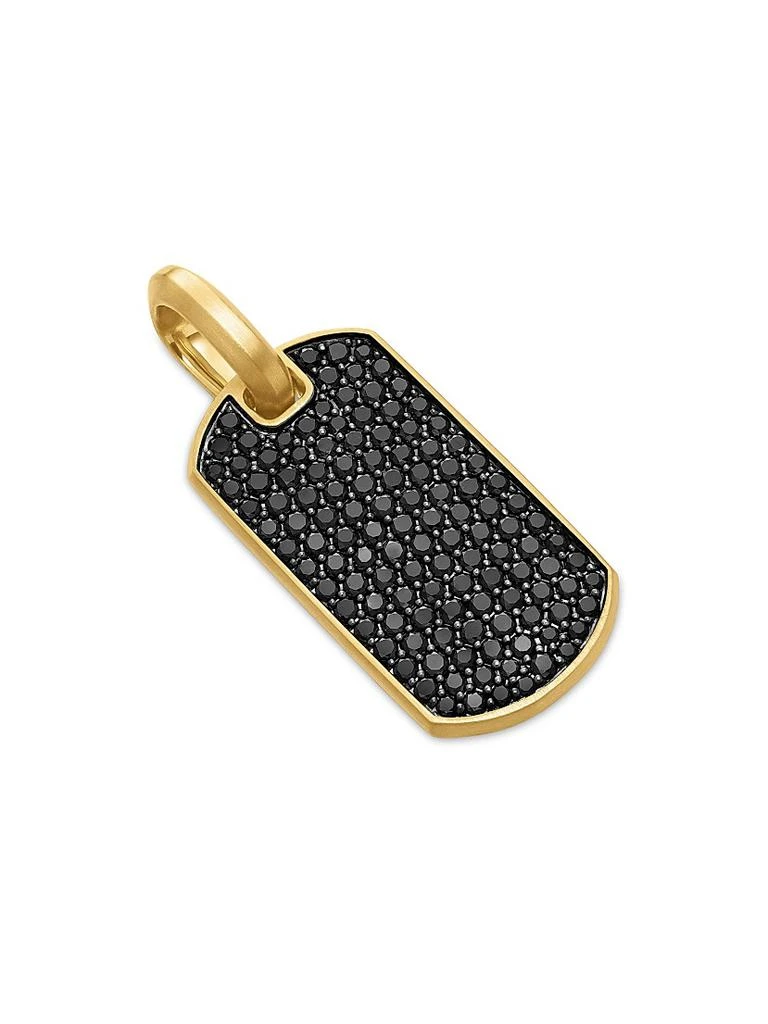 David Yurman Chevron Tag in 18K Yellow Gold 4