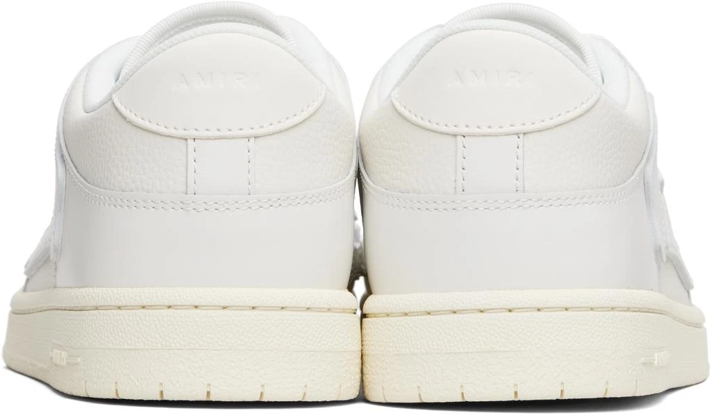 AMIRI White Skel Top Low Sneakers 2