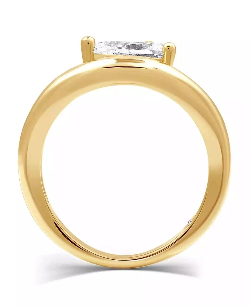 And Now This Cubic Zirconia Pear Shaped Ring 3