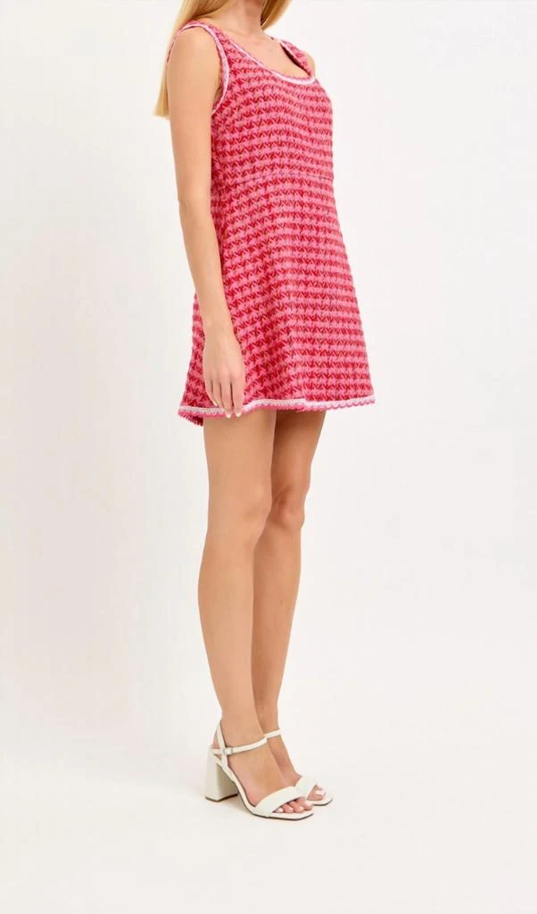 Shop Storia - Crochet Lace Line Tweed Dress on Sale at BeyondStyle  Get  49% Off Storia - Crochet Lace Line Tweed Dress with Limited-Time Flash  Deals, Exclusive Discounts, and Special Offers.