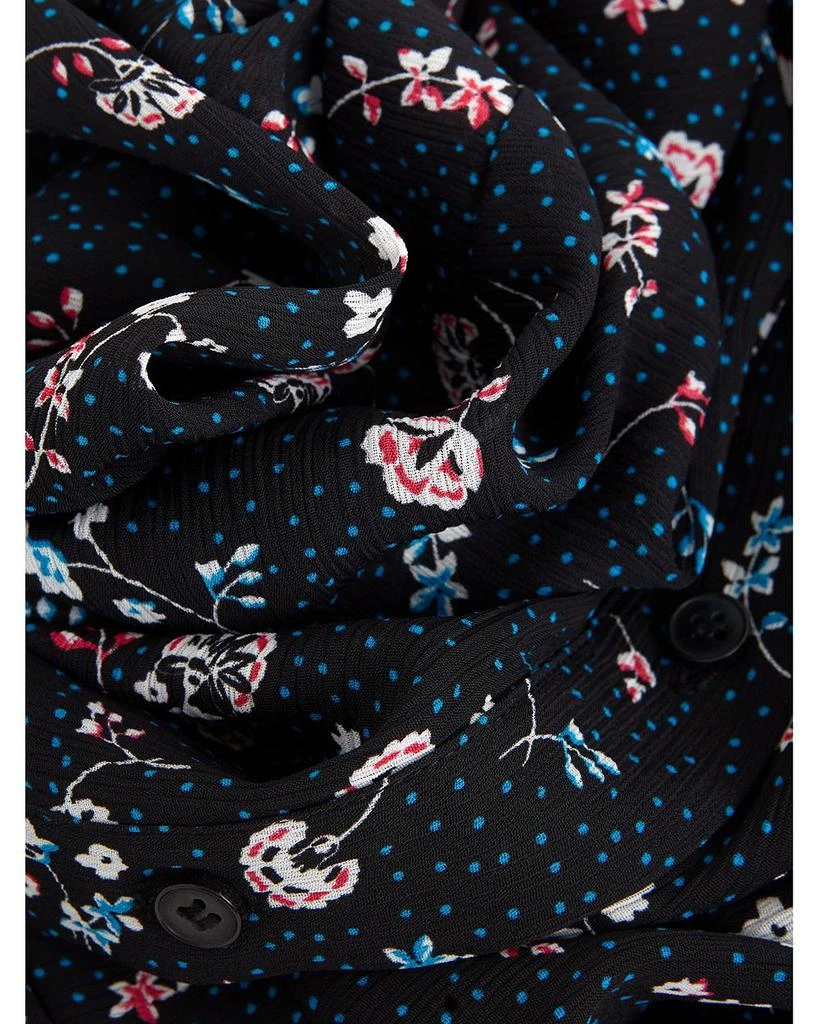 HOBBS LONDON Pearl Printed Tie Waist Dress 6