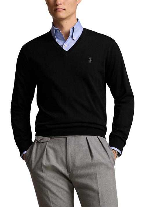 Ralph Lauren Ralph Lauren Washable Wool V Neck Sweater