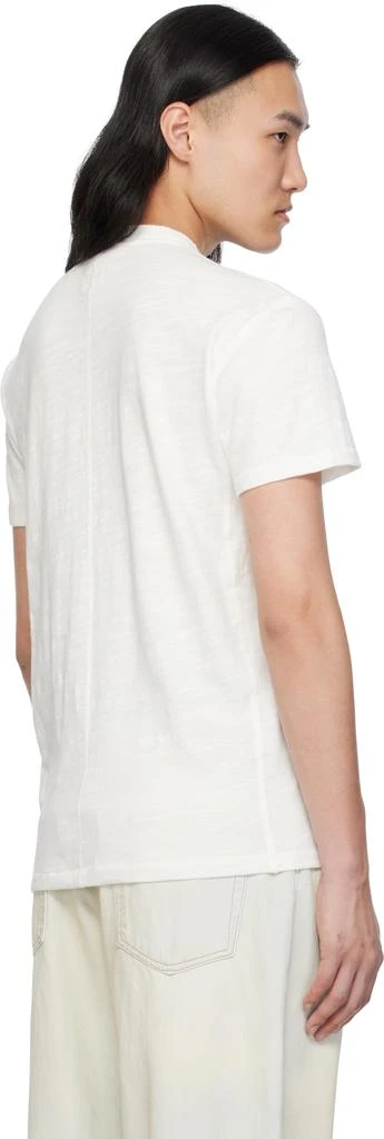 Rag & Bone White Classic Cotton Henley 3