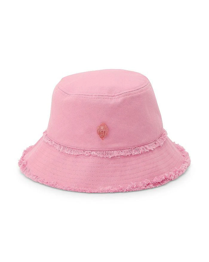 Kurt Geiger Shimmering Pink Pom-Pom Beanie display picture 2