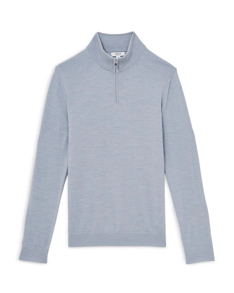 REISS Merino Wool Half Zip Sweater 5