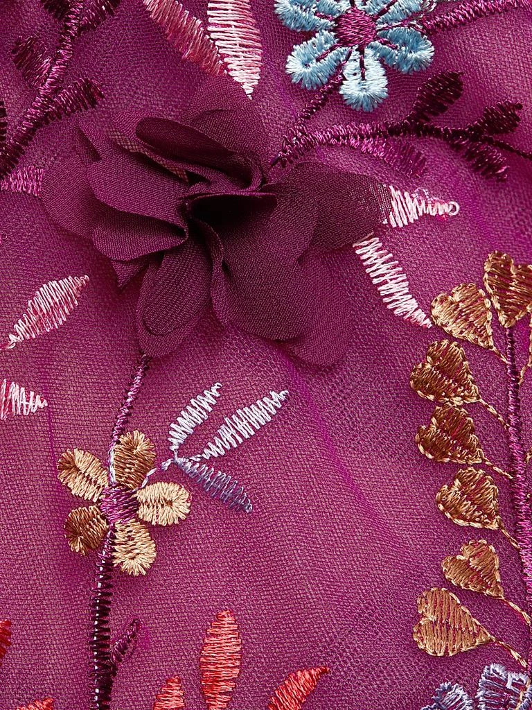 BRONX AND BANCO Saba Floral-Embroidered Maxi Dress 7