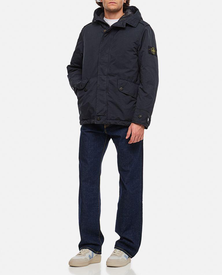 Stone Island David Tc Down Jacket - Coats - BeyondStyle