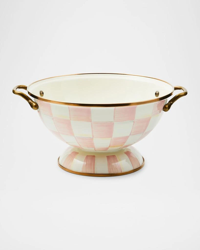 MacKenzie-Childs Rosy Check Almost Everything Bowl 1