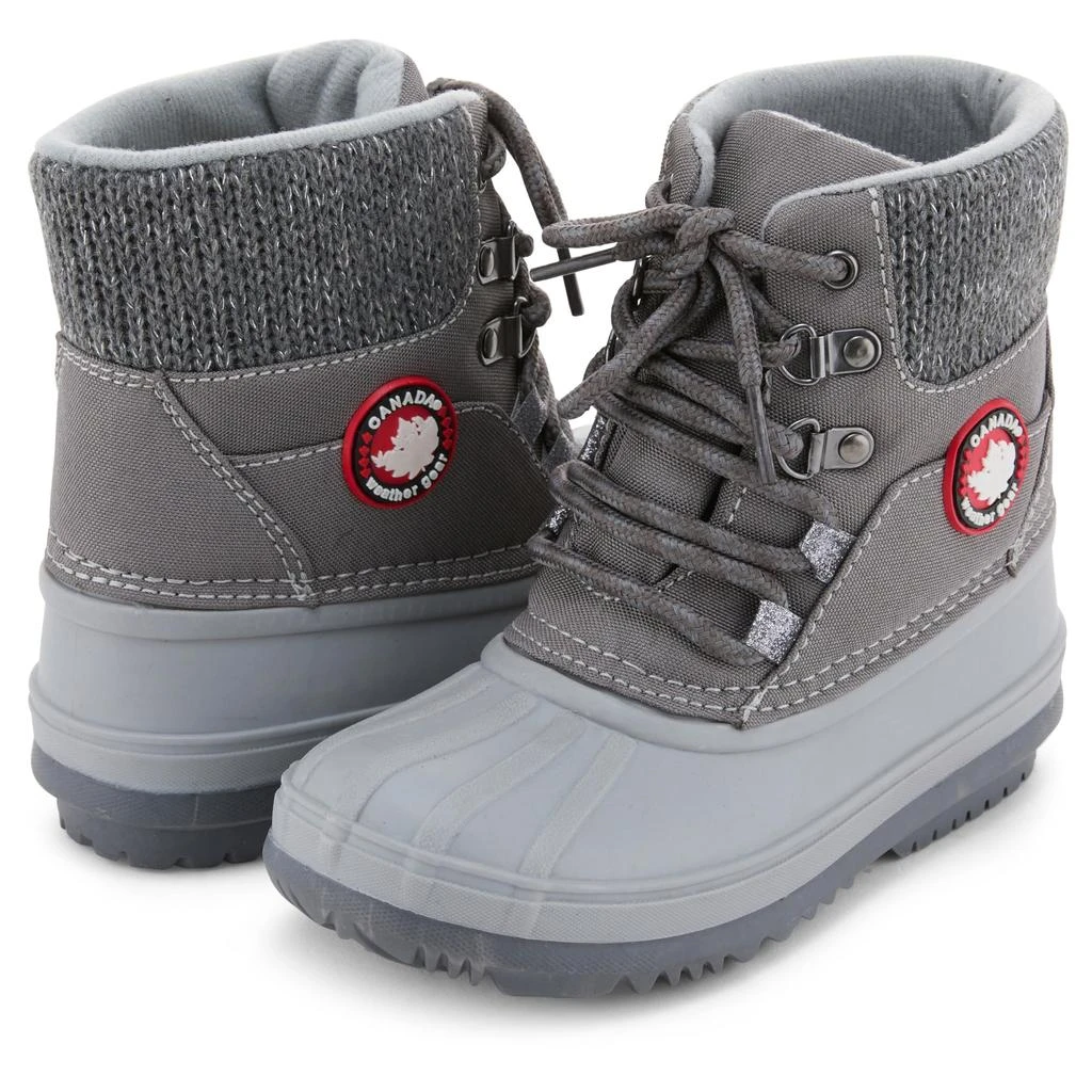 Canada Weather Gear Footwear Canada Weather Gear Footwear unisex-child Canada Weather Gear Kids Berrg Snow Boot 4