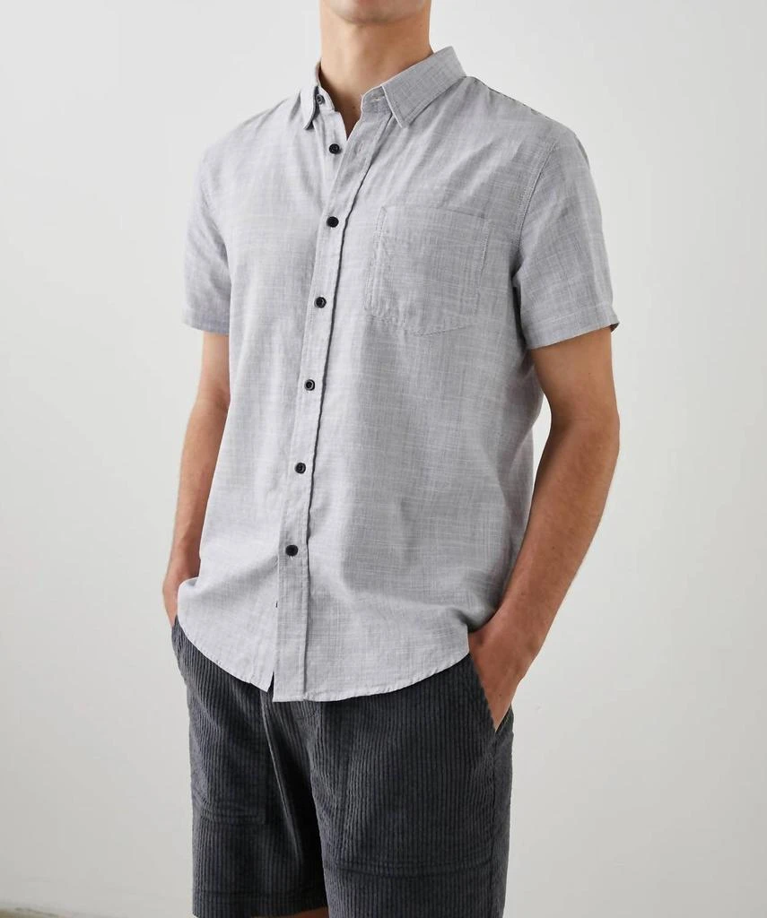 Rails Men's Fairfax Shirt In Iron Gate 2