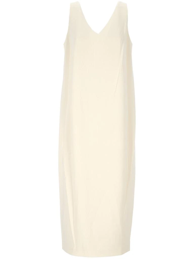 Theory V-Neck Sleeveless Midi Dress  On Sale Now with Up to 69% Off |  Discover Exclusive Deals & Savings at BeyondStyle  Authentic Theory  women|clothing|dresses|adult|apparel & accessories with Limited-Time  Discounts, Free
